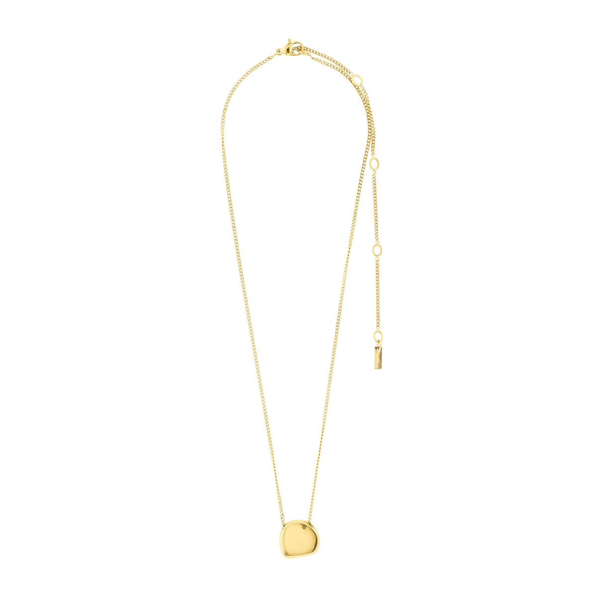 Pilgrim Presence Coin Necklace, Gold