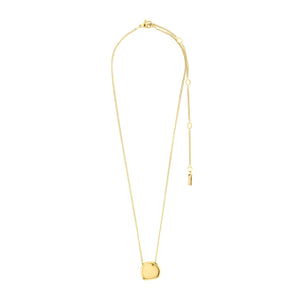 Pilgrim Presence Coin Necklace, Gold