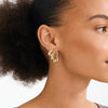 Pilgrim Presence Earrings, Gold