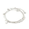 Pilgrim Prism Bracelet, Silver
