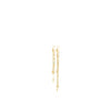 Pilgrim Prism Chain Earrings, Gold