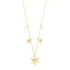 Pilgrim Prism Necklace, Gold
