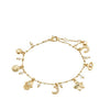 Pilgrim Prucence Charm Bracelet, Gold