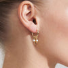 Pilgrim Prucence Charm Earrings, Gold