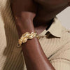 Pilgrim Pulse Bold Bangle, Gold