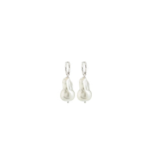 Pilgrim Radley Pearl Earrings, Silver