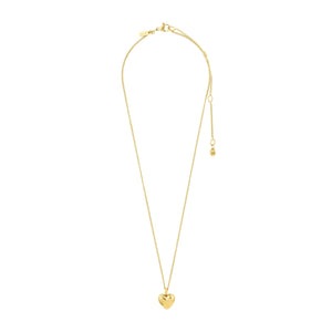 Pilgrim Revan Heart Necklace, Gold