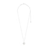 Pilgrim Revan Heart Necklace, Silver