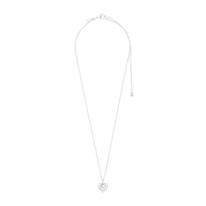 Pilgrim Revan Heart Necklace, Silver