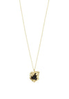 Pilgrim Rhythm Tiger’s Eye Pendant Necklace, Gold