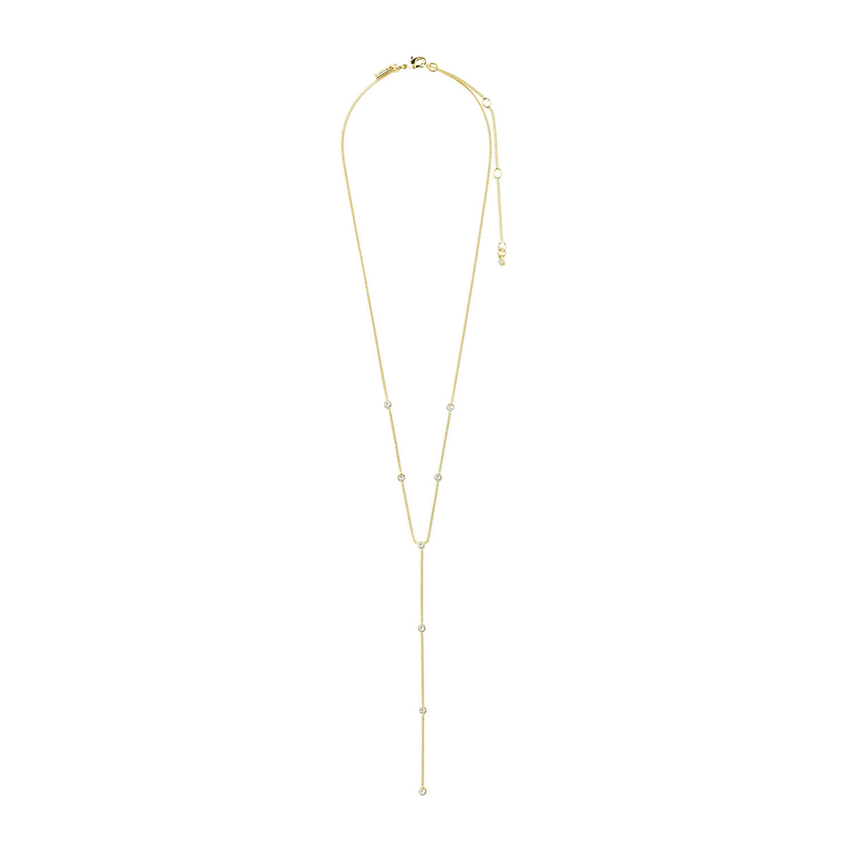Pilgrim Root Y Necklace, Gold