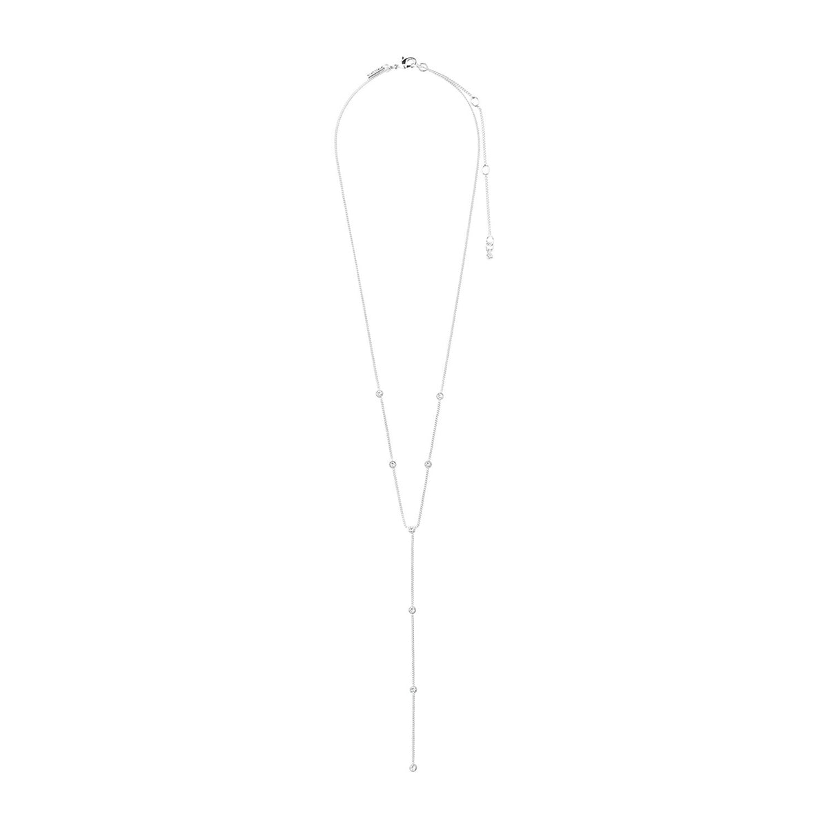 Pilgrim Root Y Necklace, Silver