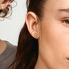 Pilgrim Ryan Heart Earrings, Gold