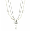 Pilgrim Sea Set of 3 Layering Necklaces, Silver