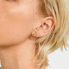 Pilgrim Sense Stud Earrings, Gold