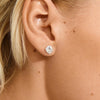 Pilgrim Sense Stud Earrings, Silver