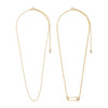 INSTANT NECKLACE 2 IN 1 SET GOLD PLATED