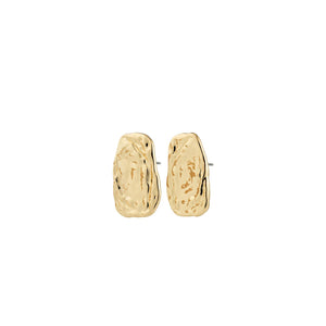 Pilgrim Shift Earrings, Gold