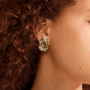 Pilgrim Shift Earrings, Gold