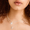 Pilgrim Shift Layering Set of 2 Necklaces, Silver