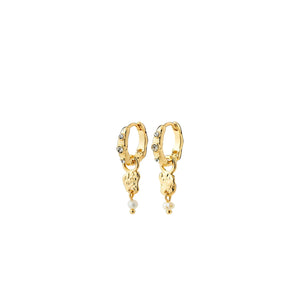 Pilgrim Sloan Earrings, Gold