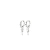 Pilgrim Sloan Earrings, Silver
