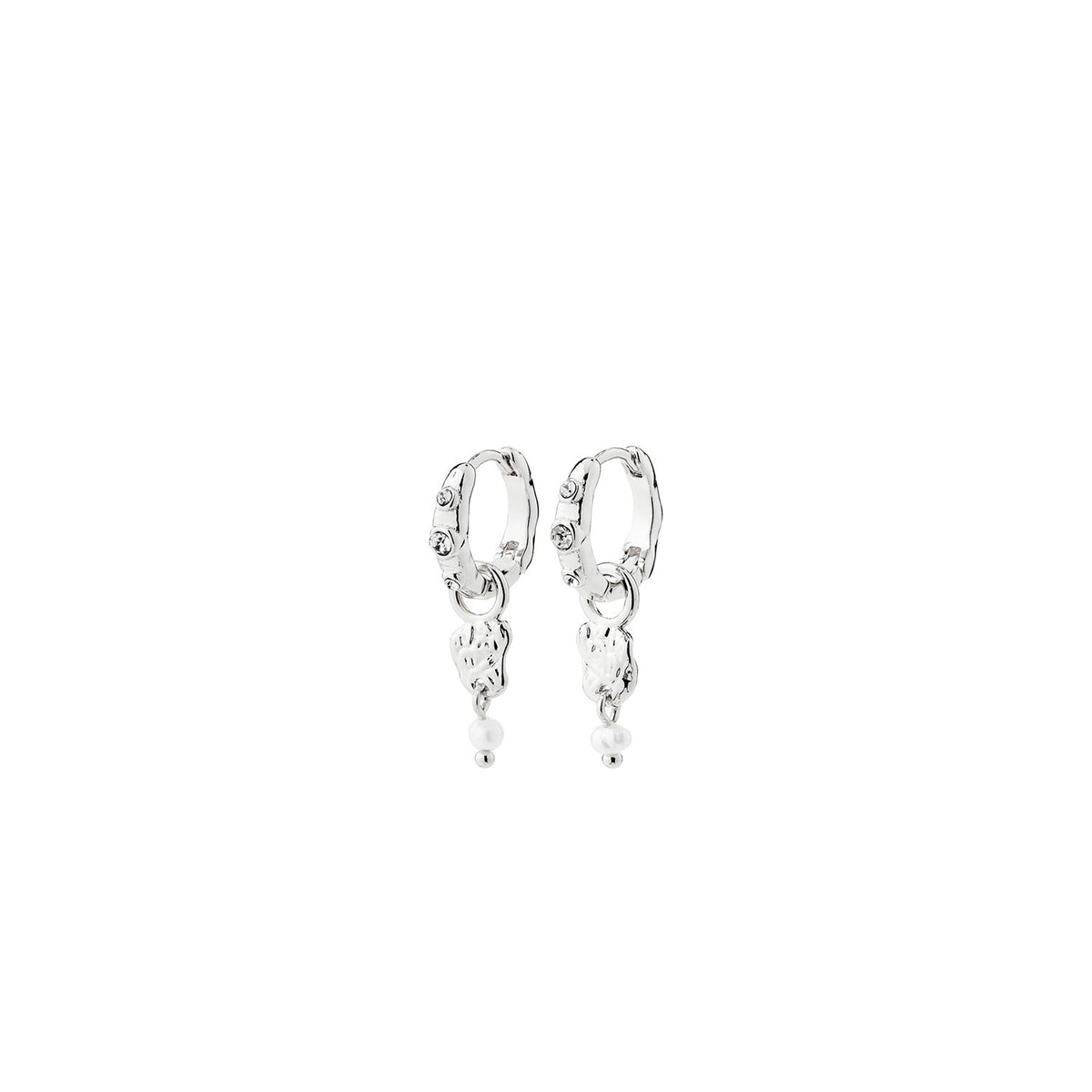 Pilgrim Sloan Earrings, Silver