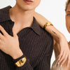 Pilgrim Sparkle Bangle, Gold
