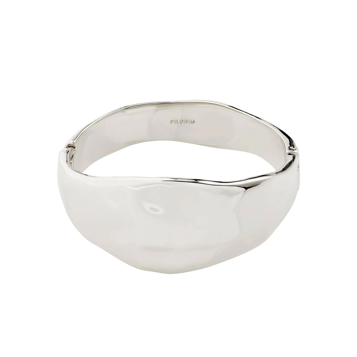 Pilgrim Sparkle Bangle, Silver
