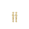 Pilgrim Sparkle Drop Earrings, Gold