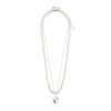 Pilgrim Sparkle Layering Set of 2 Necklaces, Silver