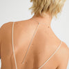 Pilgrim Sparkle Necklace, Silver