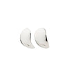 Pilgrim Sparkle Statement Earrings, Silver