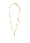 Pilgrim Star Set of 2 Layering Necklaces, Gold