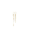 Pilgrim Starlight Hoop Earrings, Gold