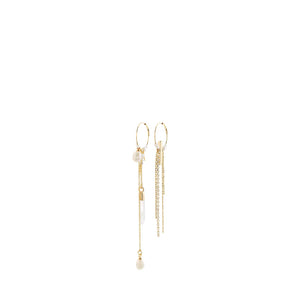 Pilgrim Starlight Hoop Earrings, Gold