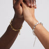 Pilgrim Stay Cable Chain Bracelet, Gold