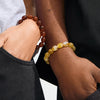 Pilgrim Still Beaded Bracelet, Yellow
