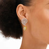 Pilgrim Still Earrings, Silver
