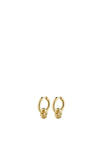 Pilgrim Sun Hoop Earrings, Gold