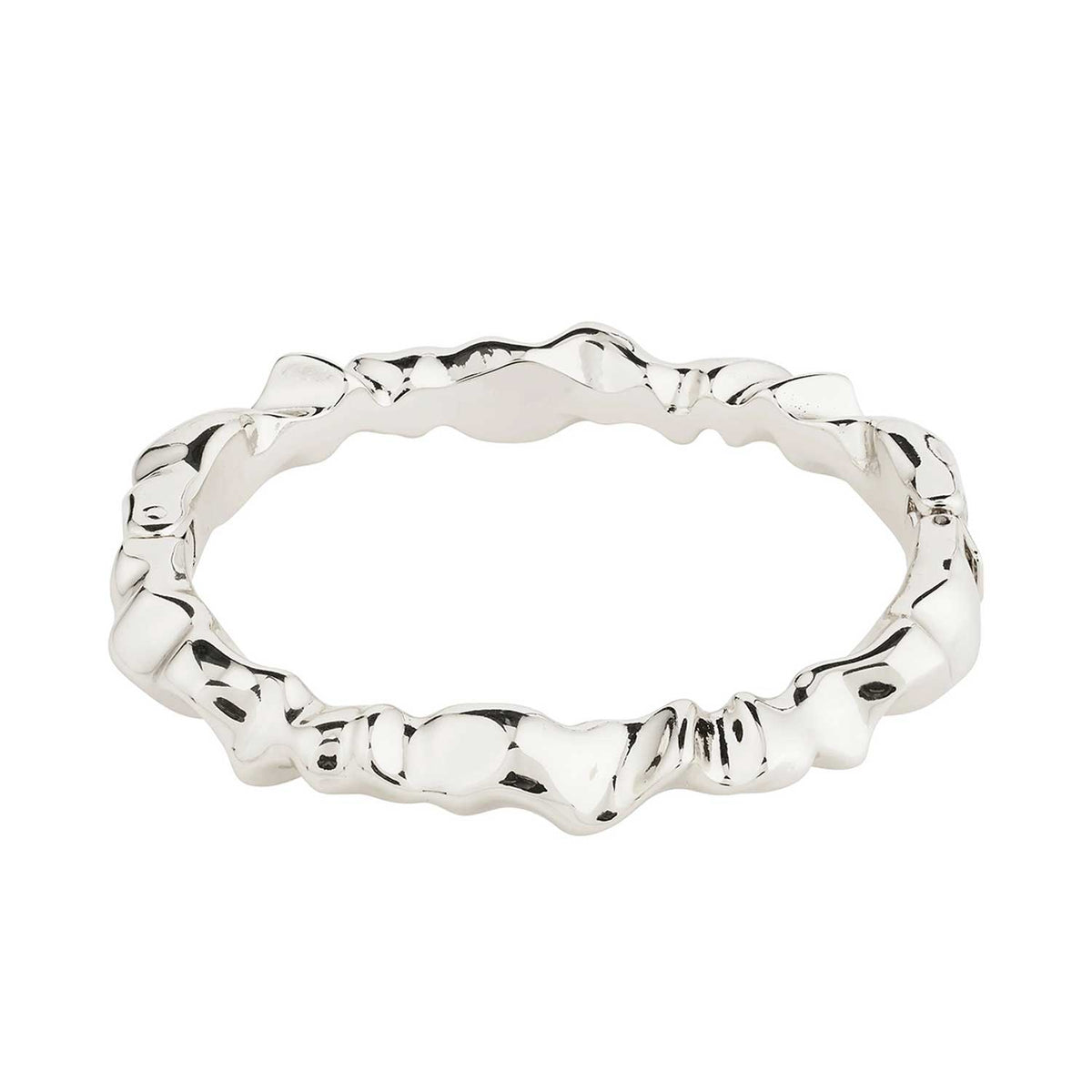 Pilgrim Sunset Bangle, Silver