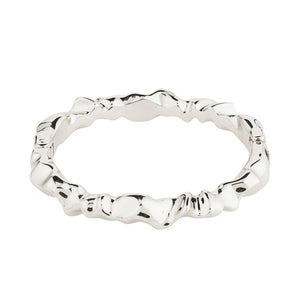 Pilgrim Sunset Bangle, Silver