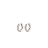 TATUM small hoops silverplated