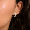 TATUM small hoops silverplated