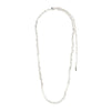 Pilgrim Tide Pearl Necklace, Silver
