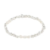 Pilgrim Tide Pearl Bracelet, Silver
