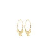 Pilgrim Tovin Hoop Earrings, Gold