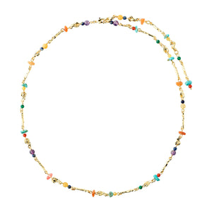 Pilgrim Trace Necklace, Gold