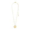Pilgrim True Coin Pendant Necklace, Gold