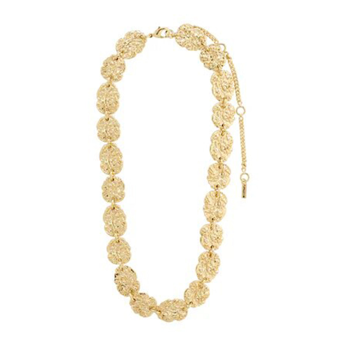 Pilgrim True Rustic Coin Necklace, Gold